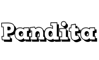 Pandita snowing logo