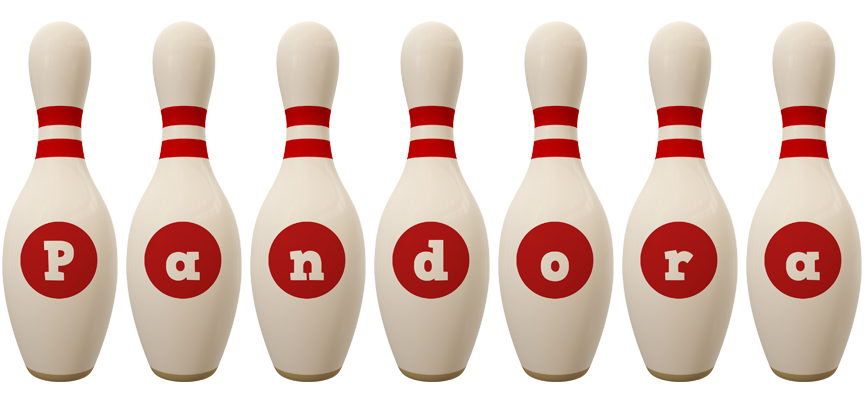 Pandora bowling-pin logo