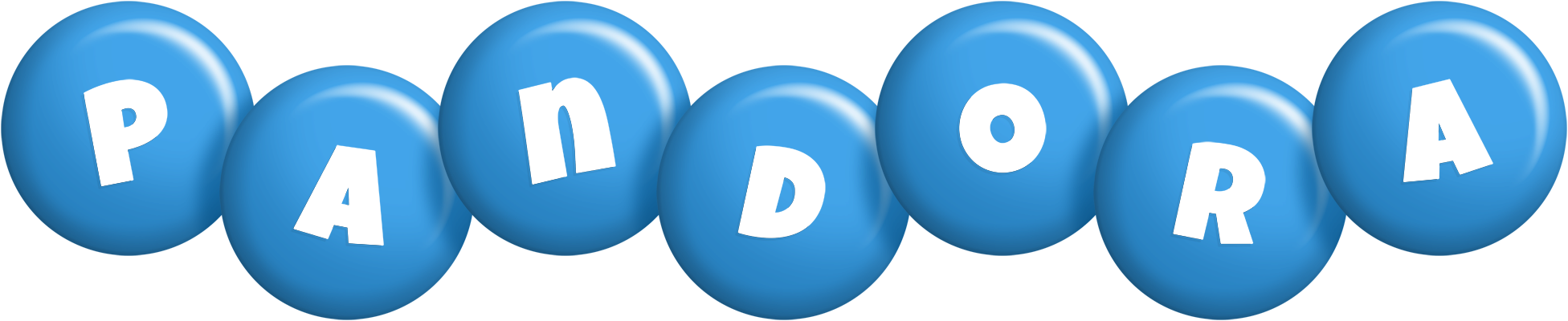 Pandora candy-blue logo