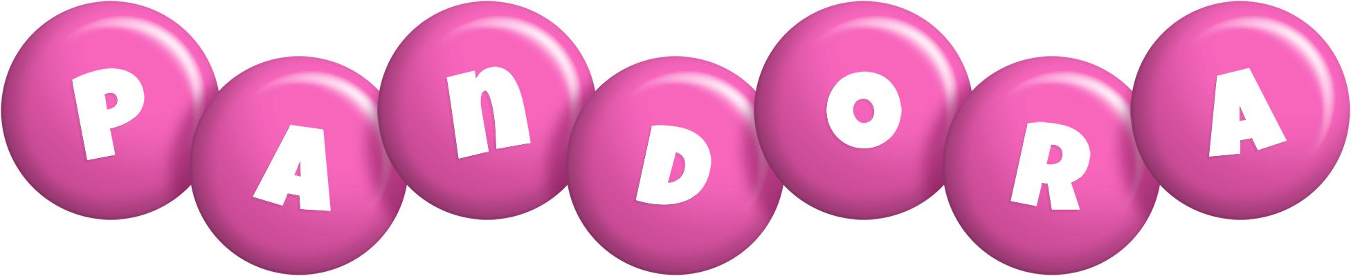 Pandora candy-pink logo