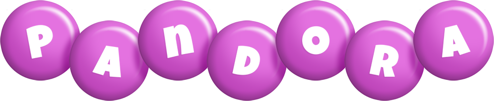 Pandora candy-purple logo