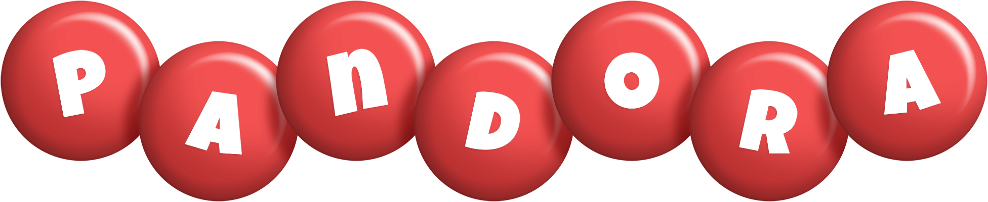 Pandora candy-red logo