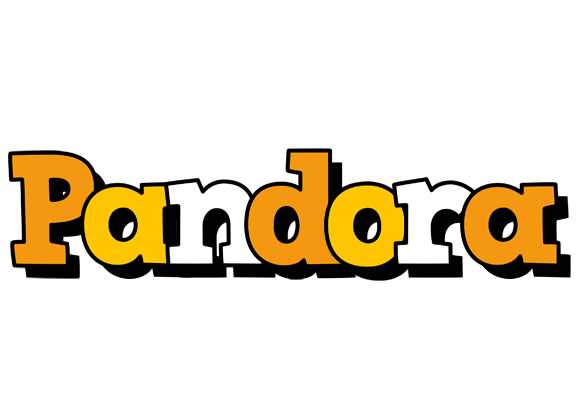 Pandora cartoon logo