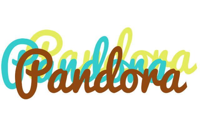 Pandora cupcake logo