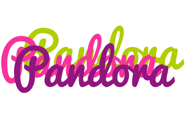 Pandora flowers logo