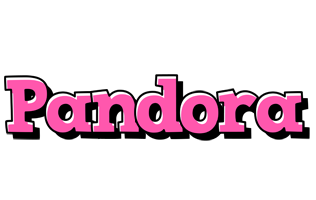 Pandora girlish logo