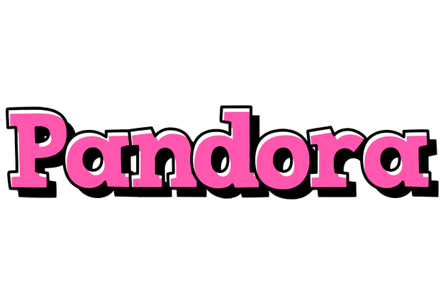 Pandora girlish logo