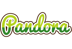 Pandora golfing logo