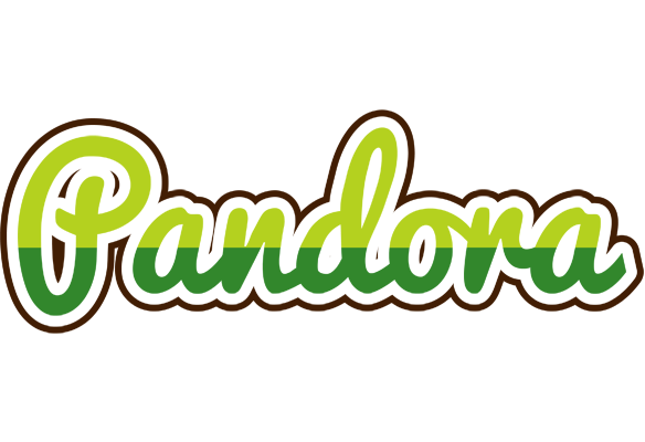 Pandora golfing logo