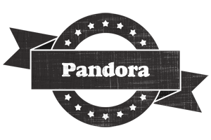 Pandora grunge logo