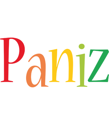 Paniz birthday logo