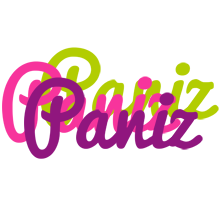 Paniz flowers logo