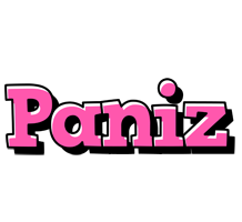 Paniz girlish logo