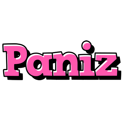 Paniz girlish logo