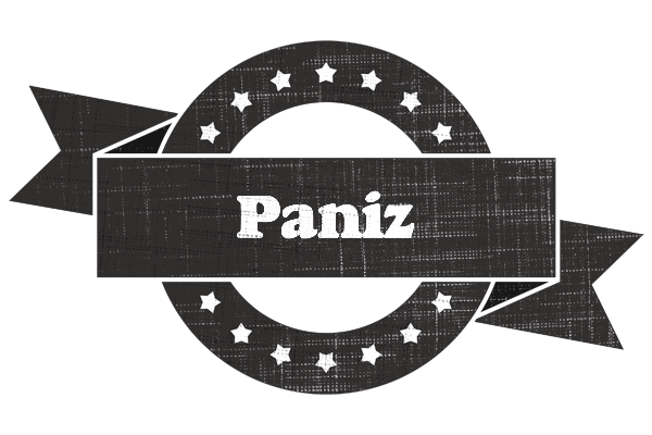 Paniz grunge logo
