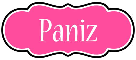 Paniz invitation logo