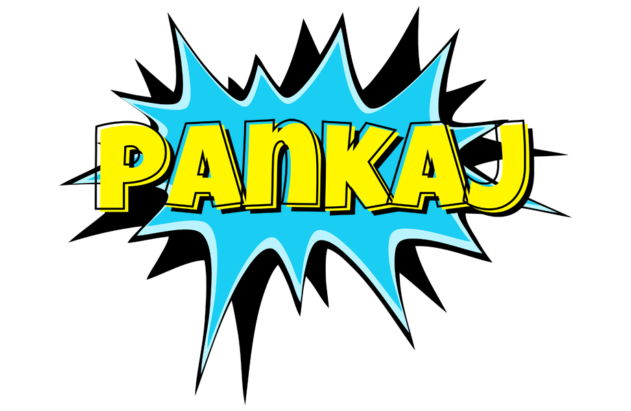 Pankaj amazing logo