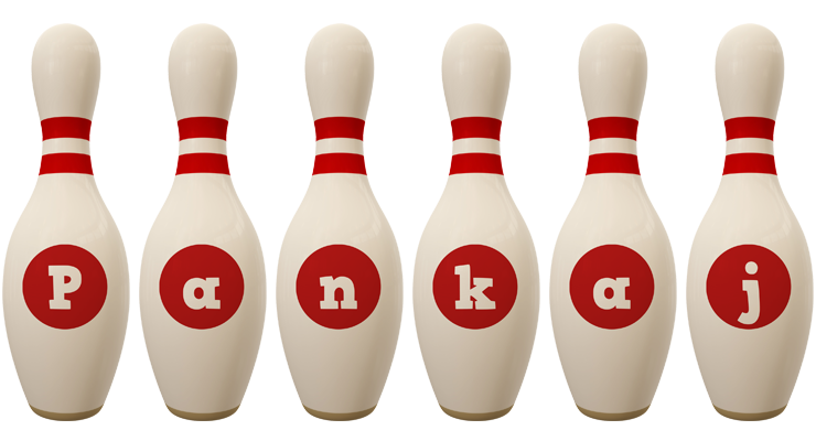 Pankaj bowling-pin logo