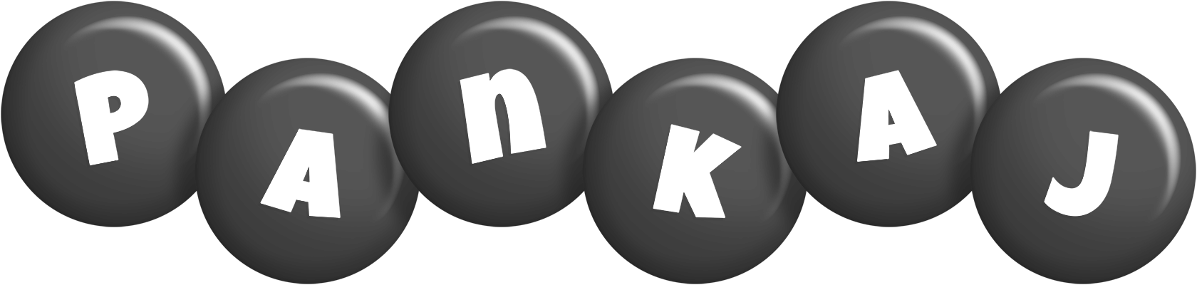 Pankaj candy-black logo