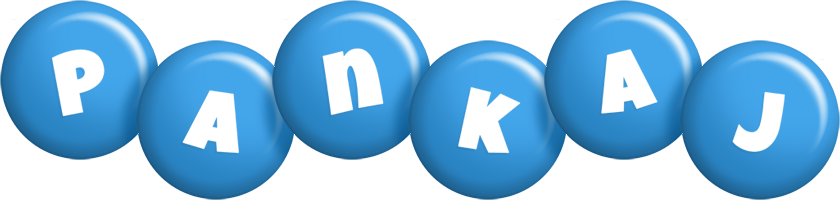 Pankaj candy-blue logo