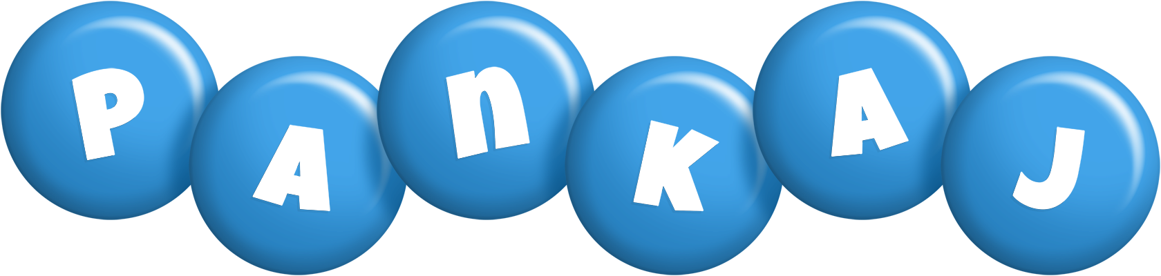 Pankaj candy-blue logo