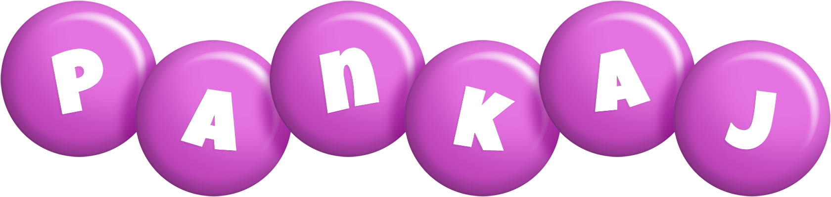 Pankaj candy-purple logo