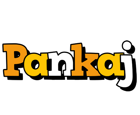 Pankaj cartoon logo