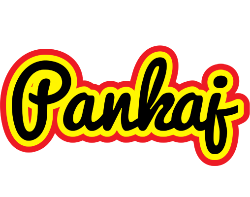Pankaj flaming logo