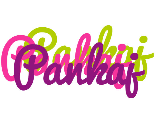 Pankaj flowers logo