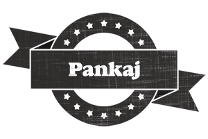 Pankaj grunge logo