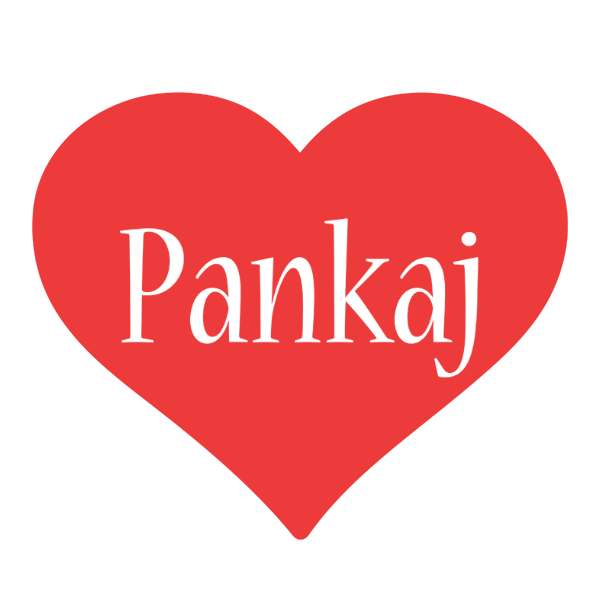 Pankaj love logo