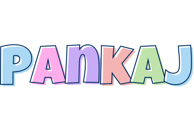 Pankaj pastel logo