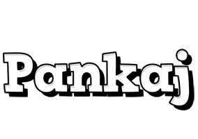 Pankaj snowing logo