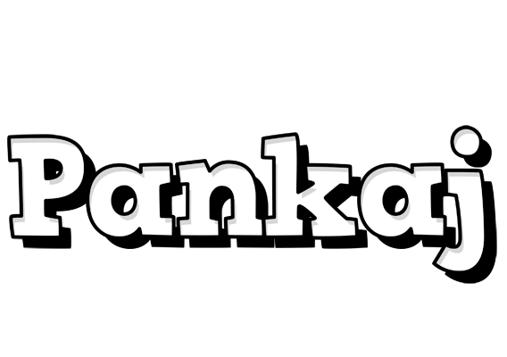 Pankaj snowing logo