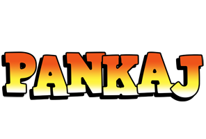 Pankaj sunset logo
