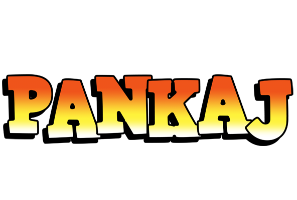 Pankaj sunset logo