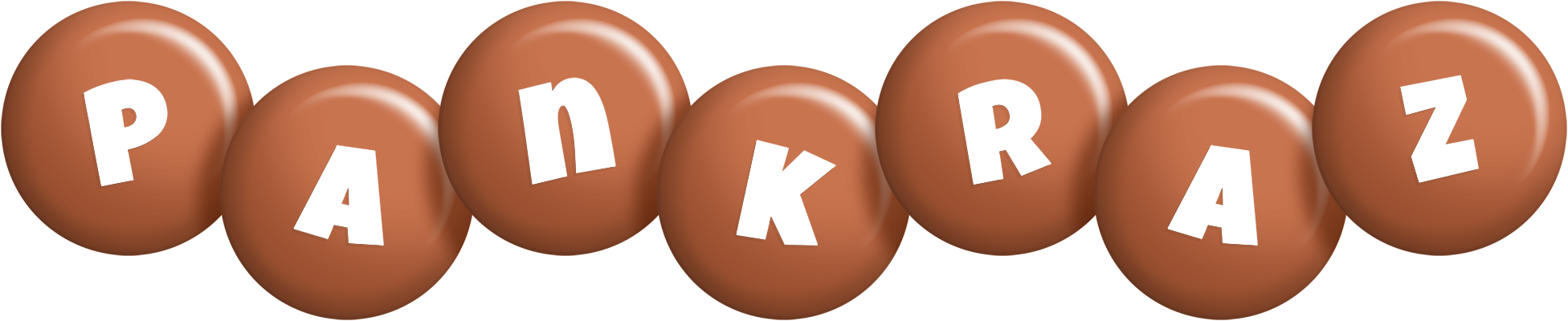 Pankraz candy-brown logo