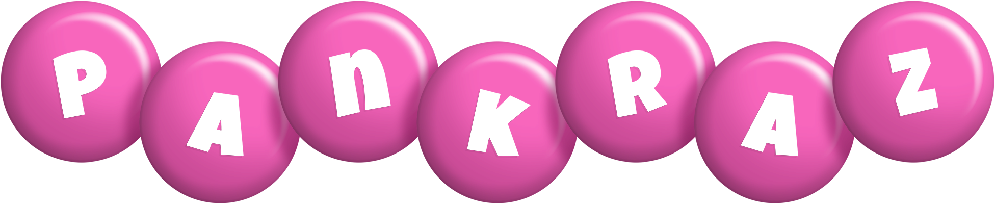 Pankraz candy-pink logo
