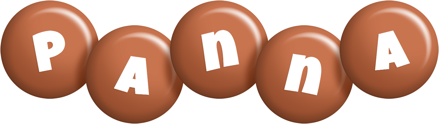 Panna candy-brown logo