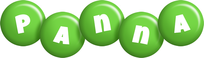 Panna candy-green logo