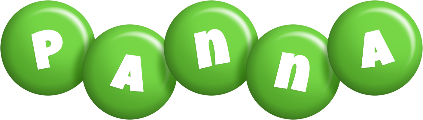 Panna candy-green logo