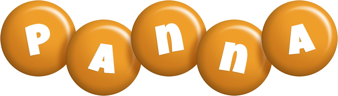 Panna candy-orange logo