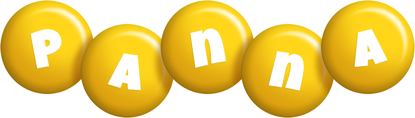 Panna candy-yellow logo