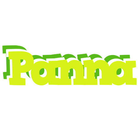 Panna citrus logo