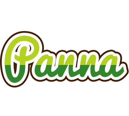 Panna golfing logo