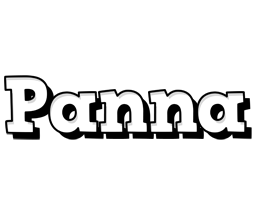 Panna snowing logo