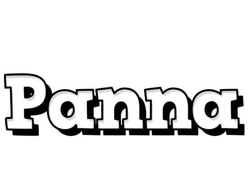 Panna snowing logo