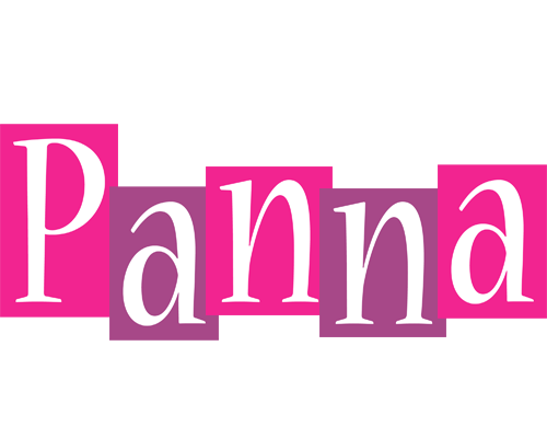 Panna whine logo