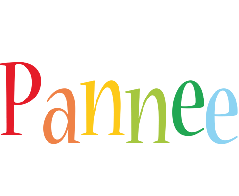 Pannee birthday logo