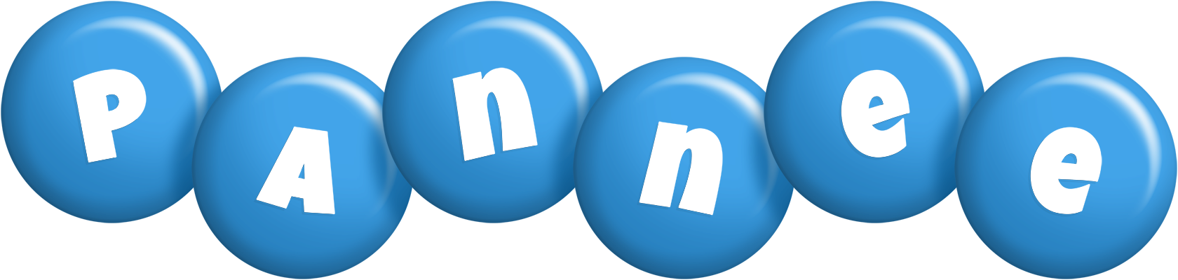 Pannee candy-blue logo